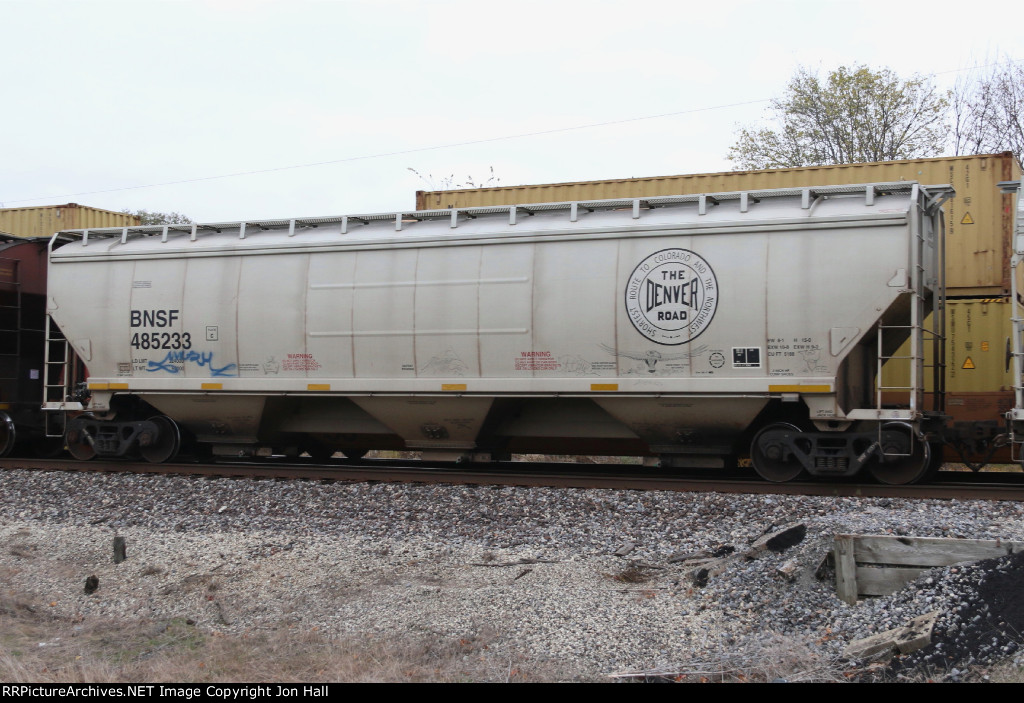 BNSF 485233 FW&D heritage car